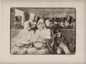 Lot 5393, Auction  122, Daumier, Honoré, Le wagon de troisieme classe