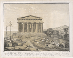Lot 5399, Auction  122, Gärtner, Friedrich von, Ansichten der am meisten erhaltenen griechischen Monumente Siciliens