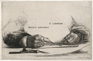 Lot 5404, Auction  122, Haden, Sir Francis Seymour, Ô Laborum Dulce Lenimen