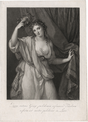 Lot 5435, Auction  122, Morghen, Raphael, Bildnis der Lady Hamilton