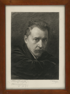 Lot 5454, Auction  122, Unger, Wilhelm, Bildnis des Komponisten Hugo Wolf