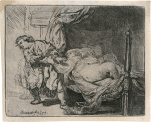 Los 5669 - Rembrandt Harmensz. van Rijn - Joseph und Potiphars Weib - 0 - thumb