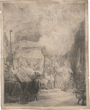Los 5674 - Rembrandt Harmensz. van Rijn - Der Tod Mariens - 0 - thumb