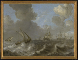 Los 6016 - Niederländisch - 17. Jh. Schiffe auf stürmischer See - 1 - thumb