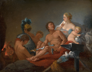 Lot 6036, Auction  122, Taraval, Jean-Hugues, Venus in der Schmiede des Vulkan