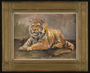 Los 6152 - Fahringer, Carl - Liegender Tiger - 1 - thumb