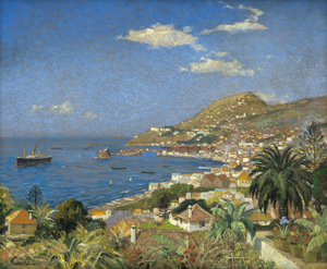 Lot 6154, Auction  122, Kunze, Albert, Küstenpartie bei Funchal auf Madeira