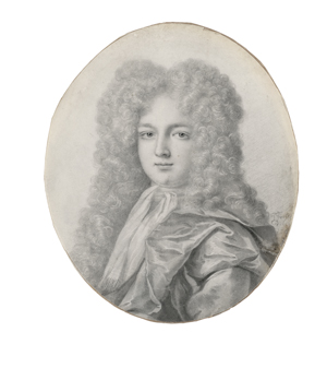 Lot 6453, Auction  122, Forster, Thomas, Miniatur Portrait eines jungen Mannes mit gepuderter Allongeperücke