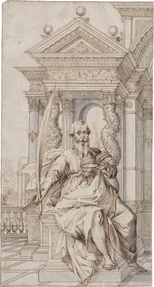 Lot 6611, Auction  122, Flämisch, um 1620/30. Zwei allegorische Gestalten