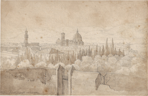 Los 6751 - Dänisch - 1844. Blick  über Florenz von San Miniato al Monte - 0 - thumb