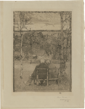 Lot 7104, Auction  122, Vogeler, Heinrich, Im Mai