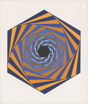 Lot 7313, Auction  122, Vasarely, Victor, Ohne Titel