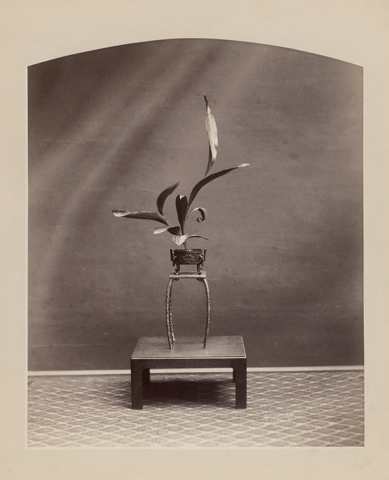 Lot 4048, Auction  122, Matsuchi, Nakajima, Japanese bronze vases and flower arrangements 