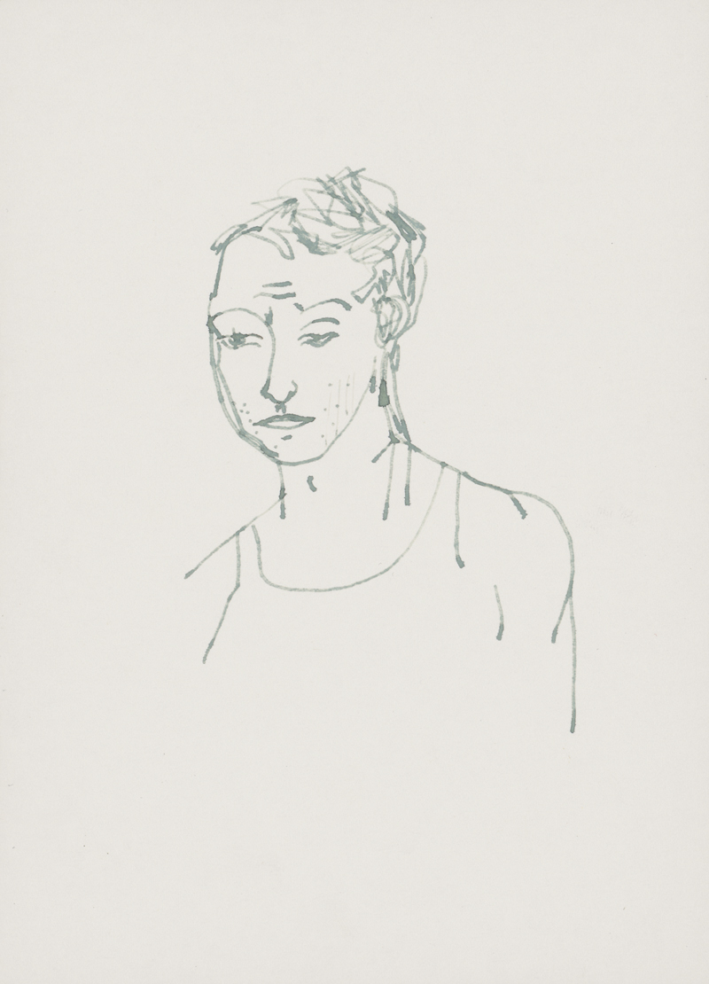 Lot 7134, Auction  122, Balkenhol, Stephan, Männliches Portrait 