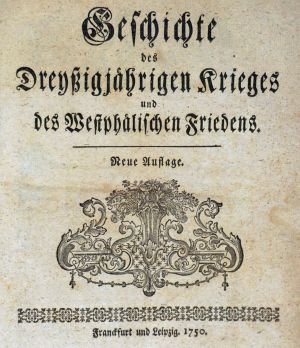 Lot 159, Auction  123, Bruder, Christian Gottlieb, Geschichte des dreyßigjährigen Krieges und des Westphälischen Friedens.
