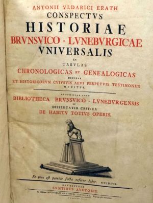Los 168 - Erath, Anton Ulrich von - Conspectus historiae Brunsvico-Luneburgicae - 0 - thumb