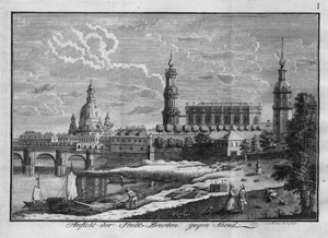 Los 214 - Weinart, Benjamin Gottfried - Topographische Geschichte der Stadt Dresden - 1 - thumb