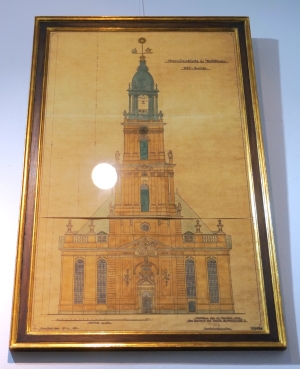 Los 224 - Damlitz, J. V. - Garnisonkirche in Potsdam. Kolorierte Schnittzeichnung - 3 - thumb