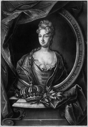 Los 227 - Friedrich I., König in Preußen und Sophie Charlotte, Königin in Preußen - Konovlut mit 4 Porträts - 1 - thumb