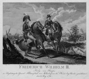 Los 233 - Friedrich Wilhelm III., König von Preußen - Konvolut von 2 Kupferstichen und 2 Lithographien - 0 - thumb