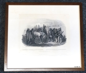 Los 486 - Bodmer, Johann Carl - Sammlung von 9 Darstellungen Indigener in Aquatintaradierung und Lithographie - 2 - thumb