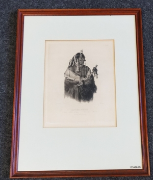 Los 486 - Bodmer, Johann Carl - Sammlung von 9 Darstellungen Indigener in Aquatintaradierung und Lithographie - 5 - thumb