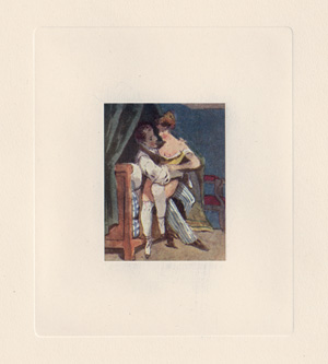 Lot 495, Auction  123, Meisterwerke der erotischen Kunst, Frankreichs. 2 Bände. Leipzig 1909-10