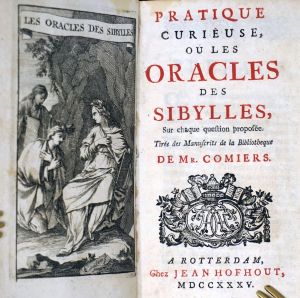 Lot 592, Auction  123, Comiers, Claude, Pratique curieuse, òu les oracles des Sibylles