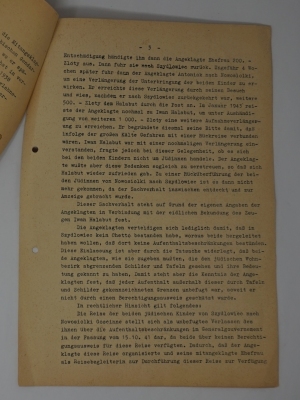 Los 612 - Urteil gegen B. Antoniak - Abschrift in der Strafsache gegen B. Antoniak - 3 - thumb