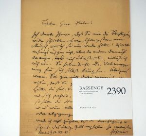 Los 2390 - Gossner, Johannes Evangelista - Brief 1841 - 0 - thumb