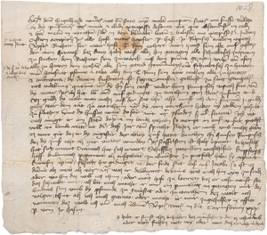 Los 2391 - Has, Johannes - Brief 1430 über den Hussiten-Einfall - 0 - thumb