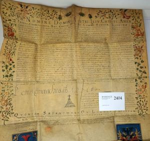 Los 2404 - Petrus Cernovichius - Urkunde Wien 1579 - 0 - thumb