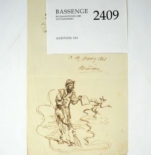 Lot 2409, Auction  123, Andrieu, Pierre, Illustrierte Quittung