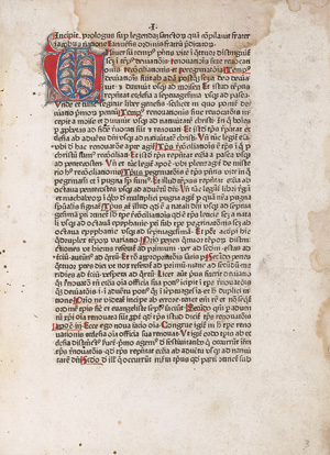 Los 2472 - Voragine, Jacobus de - Legenda aurea. Strassburg, Georg Husner, um 1476 - 0 - thumb
