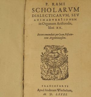 Los 2588 - Ramus, Petrus - Scholarum dialecticarum - 0 - thumb