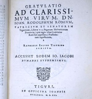 Los 2607 - Theologische Schriften - in lateinischer Sprache aus Deutschland und der Schweiz. Sammelband mit 24 Drucken - 2 - thumb