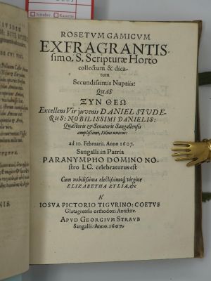 Los 2607 - Theologische Schriften - in lateinischer Sprache aus Deutschland und der Schweiz. Sammelband mit 24 Drucken - 17 - thumb