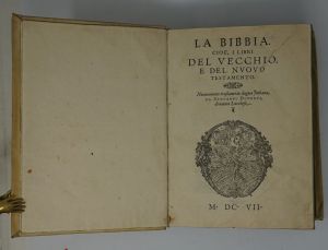 Los 2625 - Diodati, Giovanni und Bibel - La Bibbia, cioè, i libri del vecchio, e del nuovo testamento - 3 - thumb