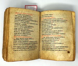 Los 2687 - Äthiopisches Gebetbuch - Ge'ez-Handschrift in roter und schwarzer Schrift auf Pergament.  - 6 - thumb