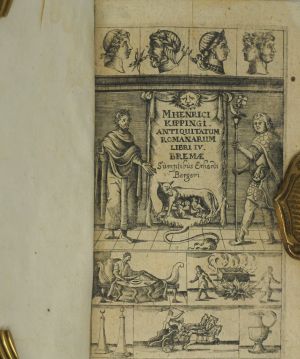 Lot 2747, Auction  123, Kipping, Heinrich, Antiquitatum Romanorum. Letzte erw. Ausgabe.
