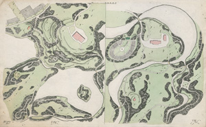 Lot 2761, Auction  123, Mansa, Ludwig Christian, Plans zu Anlagen englischer Gärten