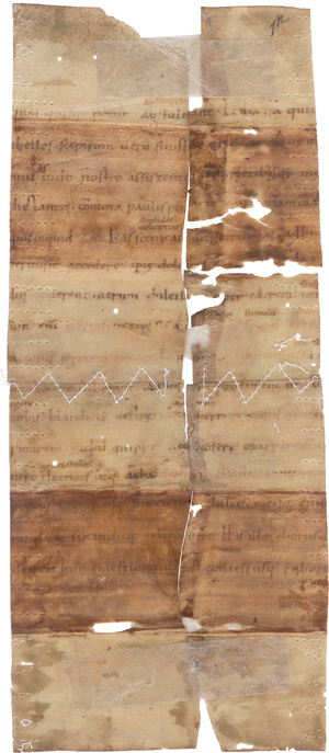 Lot 2802, Auction  123, Boethius, Anicius Manlius Severinus, De consolatione philosophiae. Fragment eines Blattes aus einer lateinischen Handschrift 