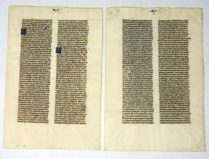 Los 2838 - Chester Beatty Bible - Lateinische Handschrift auf Pergament - 1 - thumb