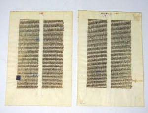 Los 2838 - Chester Beatty Bible - Lateinische Handschrift auf Pergament - 2 - thumb
