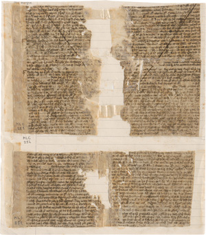 Los 2840 - Justinianus - Fragment aus einer lateinischen Handschrift auf Pergament.  - 0 - thumb