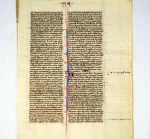 Los 2842 - Bibel-Fragment - 2 Einzelblätter aus einer lateinischen Handschrift auf Pergament - 0 - thumb