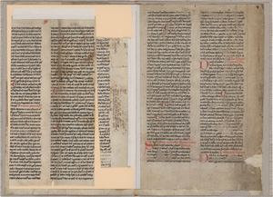 Lot 2861, Auction  123, Traditio christiana, Fragment einer Handschrift über christliches Brauchtum