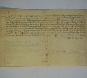Los 2868 - Guillelmus Curti - Urkunde in lateinischer Schrift auf Pergament.  - 0 - thumb