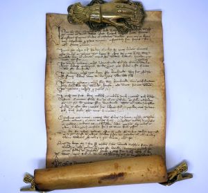 Los 2869 - Marchesino de Bello - Testament des Marchesino von Camaiore. Lateinische Handschrift auf Pergament - 0 - thumb