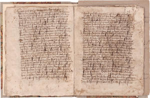 Lot 2901, Auction  123, Buxheimer Fastenpredigt, Deutsche Handschrift auf Papier. 10 nn. Bl. mit 20 S. Ca. 22-30 Zeilen